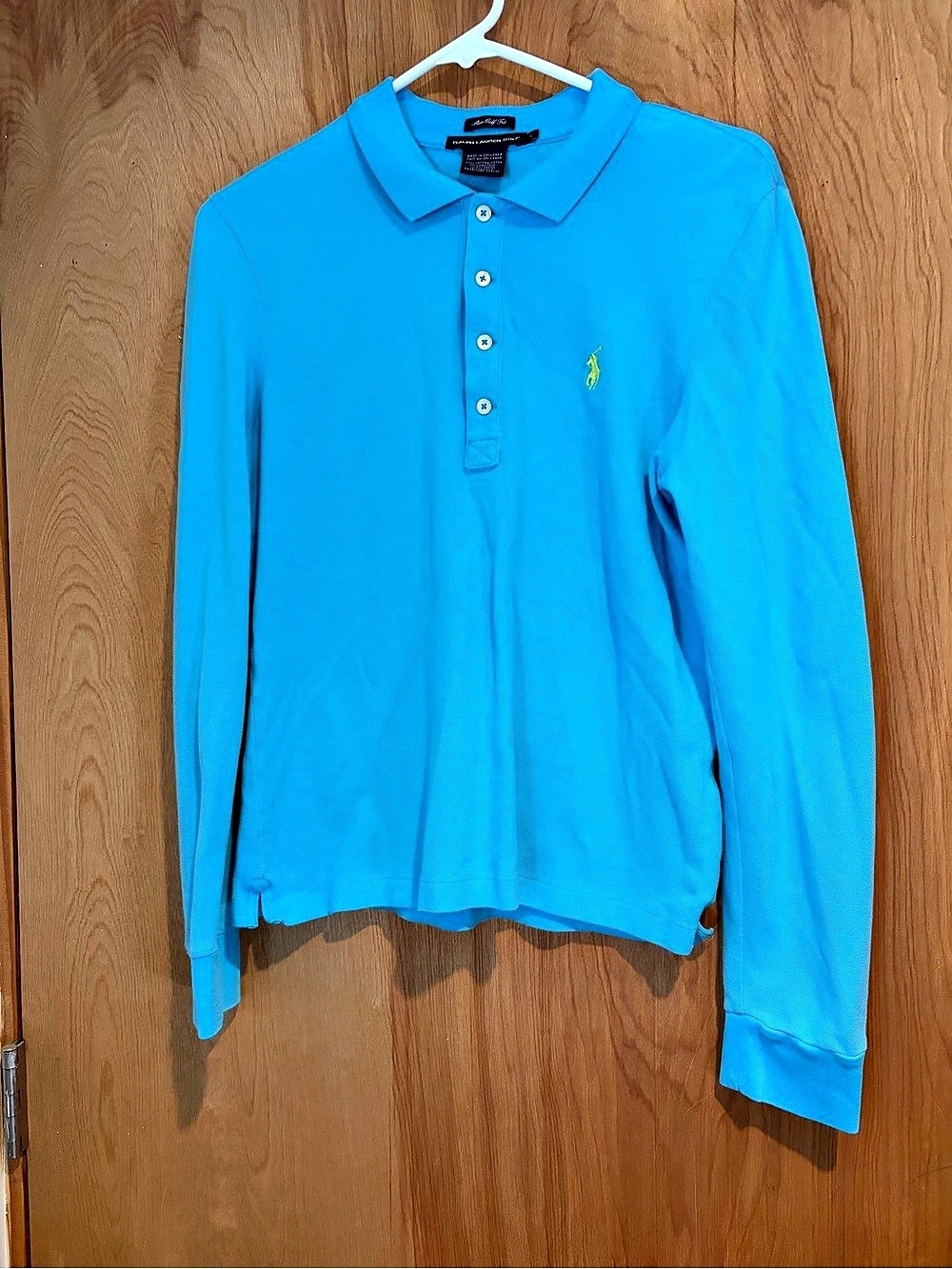 Ralph Lauren Golf long sleeve polo Long Sleeve Polo Blue Size L